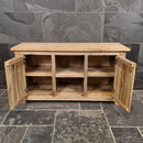 Badezimmer-Unterschrank aus recyceltem Holz | Natürlich & pflegeleicht | Model 2