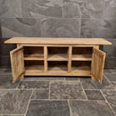 Badezimmer-Unterschrank aus recyceltem Holz | Natürlich & pflegeleicht | Model 2