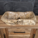 Opzetwaskom | Versteend hout | Natuursteen | Diverse afmetingen | D1–12