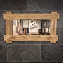 EROSI Spiegel | A5 - 11 | Gerecycled teakhout | 140 x 80 cm