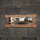 EROSI Spiegel | A12 - 16 | Gerecycled teakhout | 180 x 80 cm