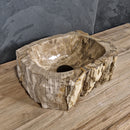 Waschbecken | A | Fossil Wood | Verschiedene Größen