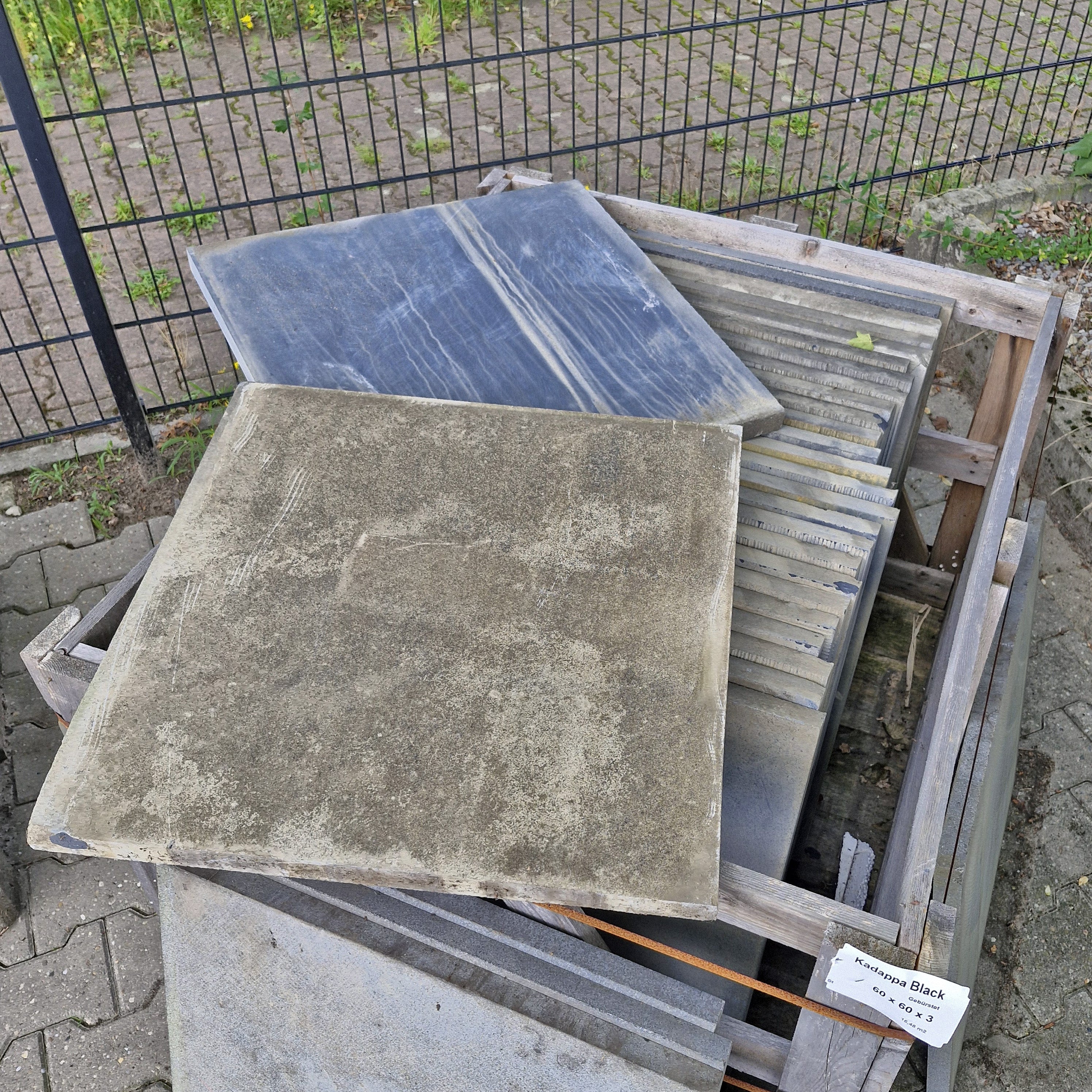 Terrassenplatten | Kalkstein | Naturstein | Restposten