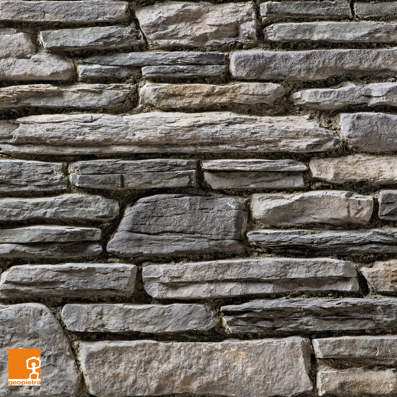Wandverblender | BLUMONE | Naturstein - Grigio Terra - Verblender
