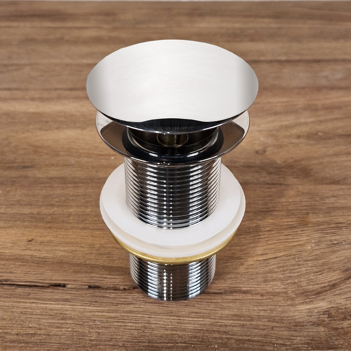 WASTE PopUp | Chrome matt | Waschbecken - Badgestaltung