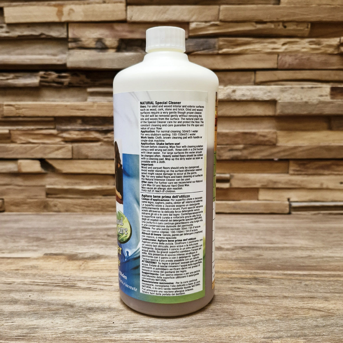 Natural REINIGER | Schieferböden - 980 ml - Schoonmaakmiddelen voor badkuip en tegels