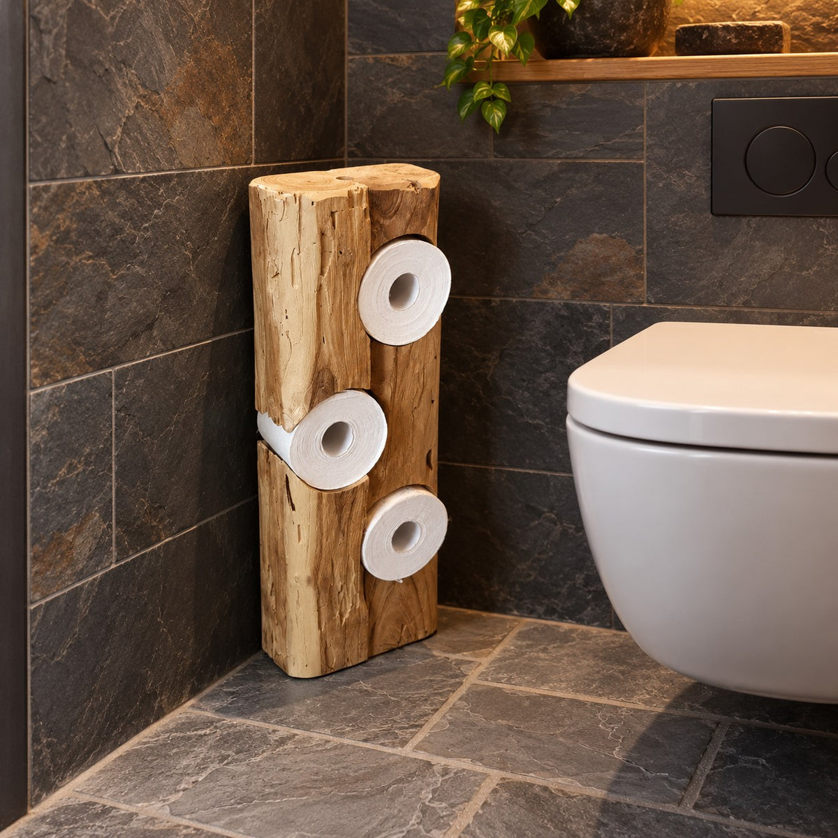 Teak Altholz | Unikat | Toillet