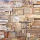Houten wandbekleding | Teakhout