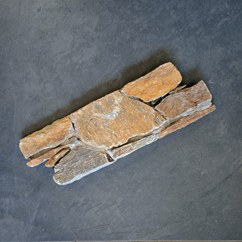 Rocks Verblender | QUARZIT RUSTIQUE | Naturstein - ca. 15-20 x 20 cm - Muster