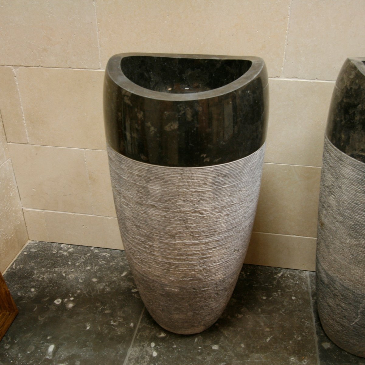 Standwaschbecken | Marmor | 90 x 50 cm