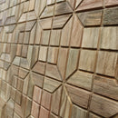 - RETRO | Holzverblender - 1 Stück 40 x 20 x 1,2 cm - Verblender | Afrika Naturstein