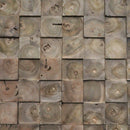 - BLO | Holzverblender | 8x8 - 1 Stück 40x40 cm - Verblender | Afrika Naturstein