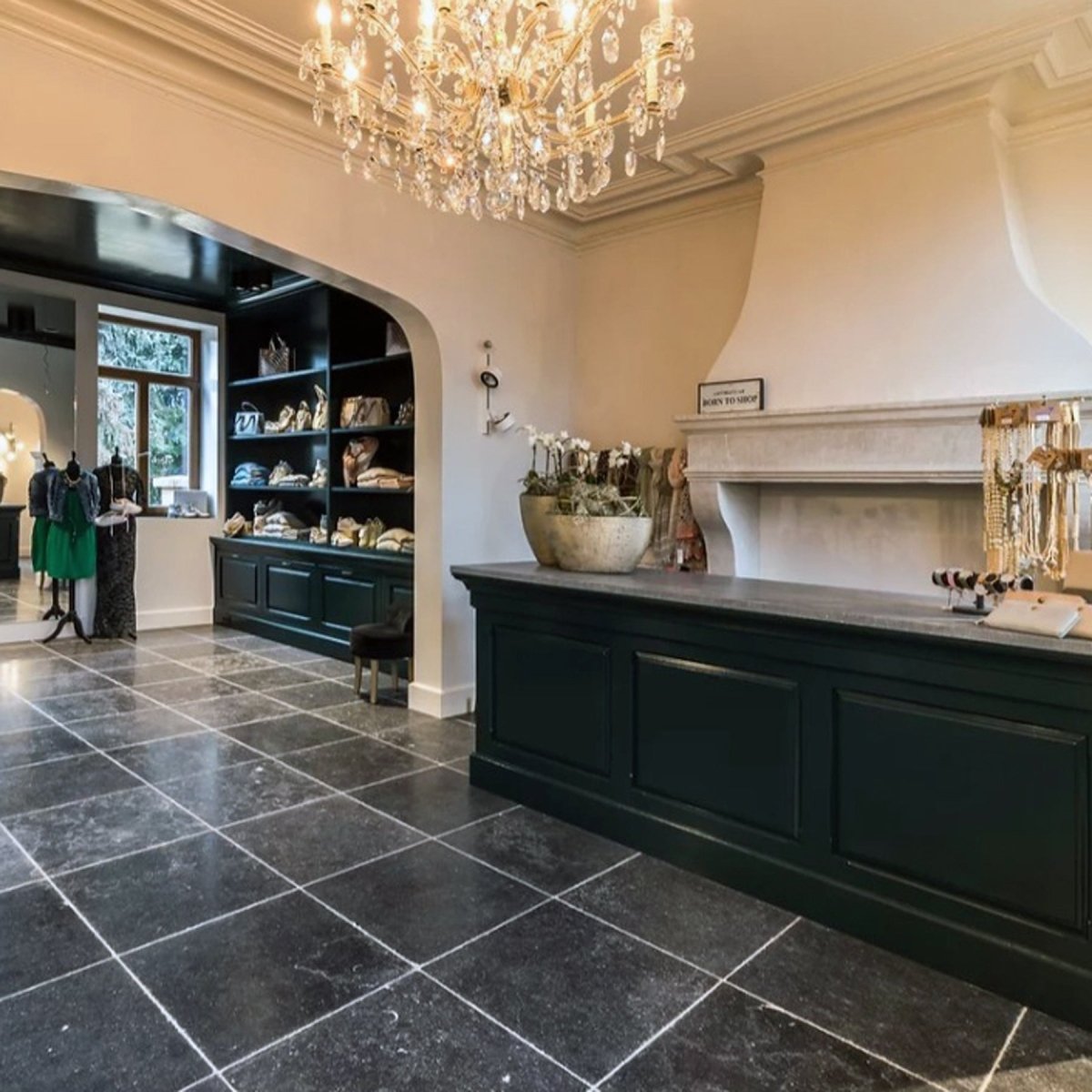 Kalksteentegels | Kloosterdal, getrommeld | Natuursteen