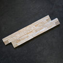 - Naturstein Verblender | Travertin MIX | 60 x 15 x 1.0 - 2.5 cm - Verblender | Afrika Naturstein