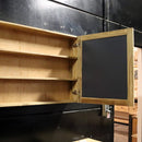 - MALAYA | Spiegelschrank - Badspiegel - Wandspiegel Teak - 100 x 70 x 18 cm - Badgestaltung | Afrika Naturstein