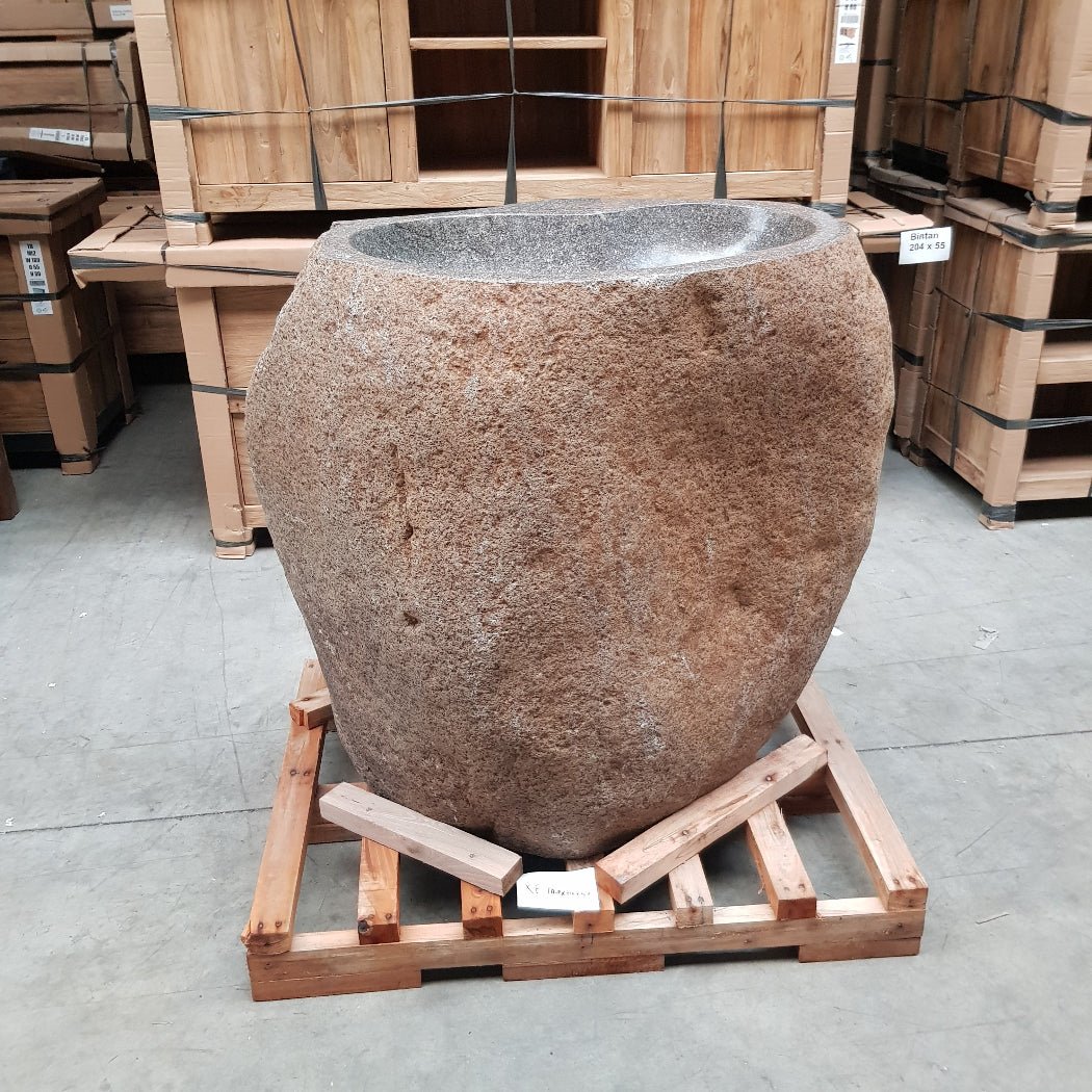 Staande wastafel | Riviersteen | 100 x 60 x 90 cm | XE