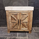- LOMBOK Kommode - 86 x 45 x 80 cm - Badgestaltung | Afrika Naturstein
