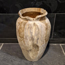 Vase aus recyceltem Teakholz, 40 cm hoch - Vase aus recyceltem Teakholz, 40 cm hoch - Vase 2 - Badgestaltung | Afrika Naturstein GmbH - Vase aus recyceltem Teakholz, 40 cm hoch - Vase 2 - Badgestaltung | Afrika Naturstein