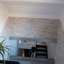 Verblender - Wandverblender - Wandverkleidung - Riemchen - Naturstein - Echtstein - Marmor - White - Grey - 06 - Muster | Naturstein Verblender | MARMOR WHITE GREY - ca. 15 x 15 - 20 cm - Muster | Afrika Naturstein