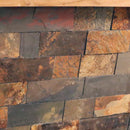 - Naturstein Verblender | Schiefer RICH AUTUMN - 30 x 10 cm - Verblender | Afrika Naturstein