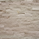 Verblender - Wandverblender - Wandverkleidung - Riemchen - Naturstein - Echtstein - Marmor - White - Grey - 01 - Muster | Naturstein Verblender | MARMOR WHITE GREY - ca. 15 x 15 - 20 cm - Muster | Afrika Naturstein