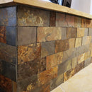 - Muster | Naturstein Verblender | RICH AUTUMN - ca. 15 x 15 - 20 cm - Muster | Afrika Naturstein