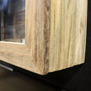 - MALAYA Spiegelschrank Badspiegel Wandspiegel Teak 60x70x18 cm - Badgestaltung | Afrika Naturstein
