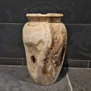 Vase aus recyceltem Teakholz, 40 cm hoch - Vase aus recyceltem Teakholz, 40 cm hoch - Vase 6 - Badgestaltung | Afrika Naturstein GmbH - Vase aus recyceltem Teakholz, 40 cm hoch - Vase 6 - Badgestaltung | Afrika Naturstein