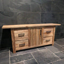 - BINTAN 1 Waschbeckenunterschrank - 190 x 50 x 80 cm - Badgestaltung | Afrika Naturstein