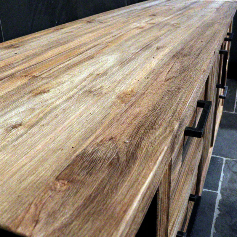 - BINTAN 1 Waschbeckenunterschrank - 204 x 55 x 80 cm - Badgestaltung | Afrika Naturstein