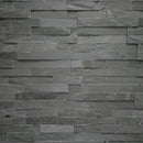 Verblender - Wandverblender - Wandverkleidung - Riemchen - Naturstein - Echtstein - Schiefer - Grey - 02 - Muster | Naturstein Verblender | SCHIEFER GREY - ca. 15 x 15 - 20 cm - Muster | Afrika Naturstein