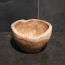 - Kleine Dekoschale aus Suar Holz, Ø 20 cm - Badgestaltung | Afrika Naturstein