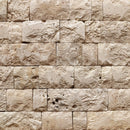- Naturstein Verblender | SPLITFACE Travertin | FL 20 - 45 x 15 x 2,0 - 3,5 cm - Verblender | Afrika Naturstein