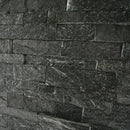 - Muster | Naturstein Verblender | QUARZIT BLACK - ca. 15 x 15 - 20 cm - Muster | Afrika Naturstein