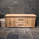 - MADURA Unterschrank Badschrank - 180x55x80 - Badgestaltung | Afrika Naturstein