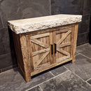 - LOMBOK Kommode - 106 x 50 x 80 cm - Badgestaltung | Afrika Naturstein