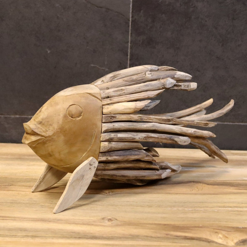 - Deko Fisch aus Altholz - Badgestaltung | Afrika Naturstein