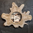 - Wandspiegel Badspiegel A1 - 3 - A3 - 76 x 67 x 3 cm - Badgestaltung | Afrika Naturstein