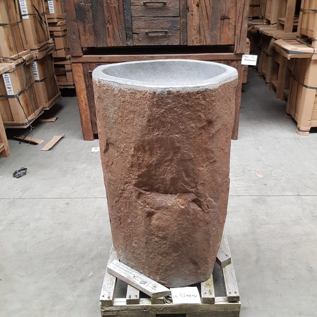 Staande wastafel | Riviersteen | 57 x 49 x 90 cm | SD