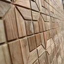 - RETRO | Holzverblender - 1 Stück 40 x 20 x 1,2 cm - Verblender | Afrika Naturstein