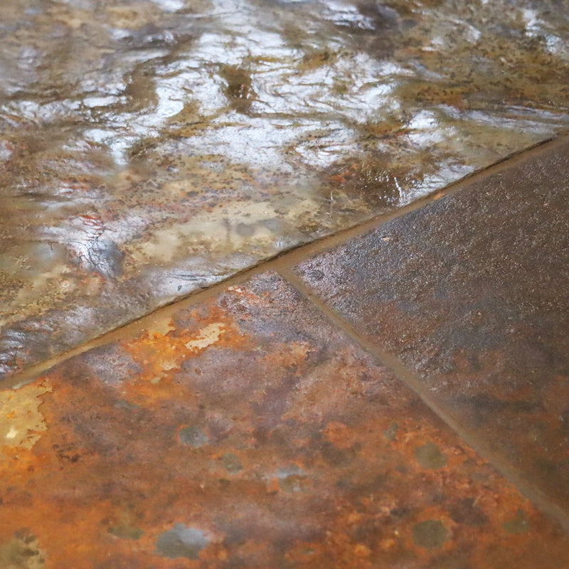 - Muster | Terrassenplatten | RICH AUTUMN - ca. 20 x 20 cm - Muster | Afrika Naturstein