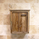 - GAMAI 5 Hängeschrank 48 x 23 x 58 cm - Teak - Badgestaltung | Afrika Naturstein