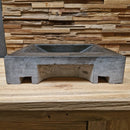 - BILBAO Waschtisch Blaustein Glatt - 182 x 53 x 10 cm - Badgestaltung | Afrika Naturstein