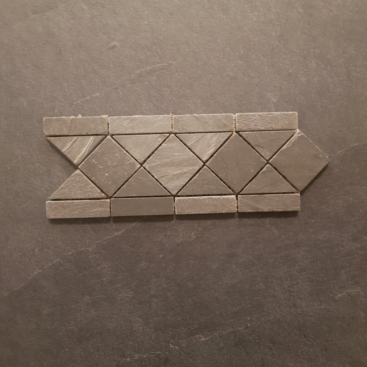 Naturstein | Listello | Schiefer Silver Grey