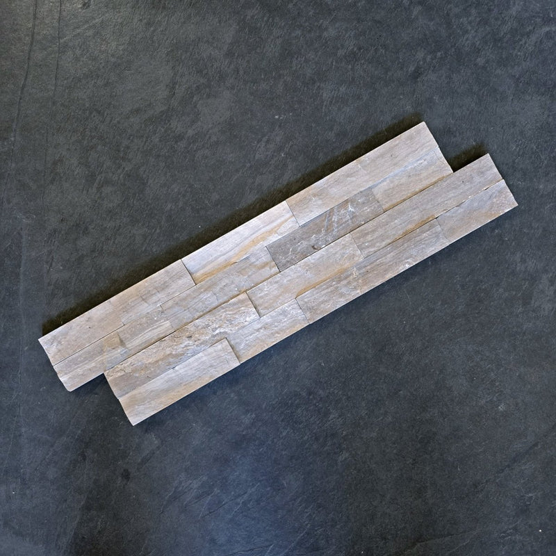 - Naturstein Verblender | Marmor White Grey - Verblender | Afrika Naturstein