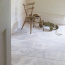 - Muster | Fliesen | TRAVERTIN SILVER | Getrommelt - ca. 20 x 20 cm - Muster | Afrika Naturstein