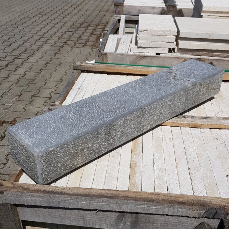 Naturstein Blockstufe Randstein Vietnamesischer Blaustein - Blockstufe | VIETNAMESISCHER BLAUSTEIN - Terrassenplatten | Afrika Naturstein
