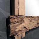 - EROSI Spiegel Teakholz 130 x 90 cm, Einzelstück - Badgestaltung | Afrika Naturstein