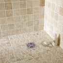 - Fliesen | TRAVERTIN LIGHT MIX | Getrommelt - 10 x 10 x 1 cm - Fliesen | Afrika Naturstein