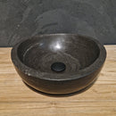 CAIRO Waschbecken aus Blaustein glatt - CAIRO Waschbecken aus Blaustein glatt - 40 x 40 x 13 - 15 cm - Badgestaltung | Afrika Naturstein